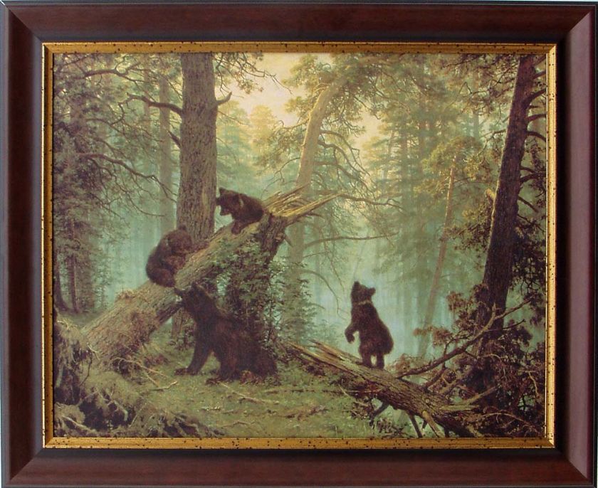 Shishkin * Morning in a Pine Forest * Custom Replica  