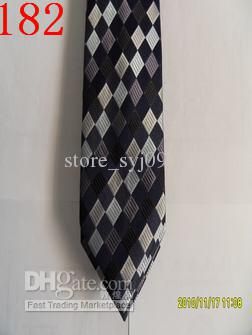 10pcs 100% Silk Jacquard Woven Stripe Mens Neckti GB01  