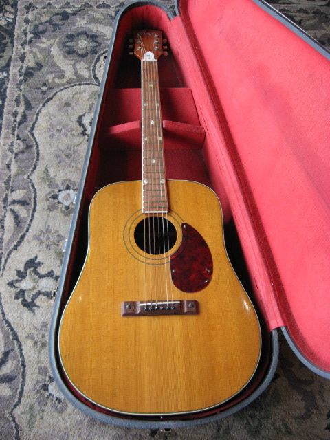 circa 1960s Kay acoustic guitar vintage Kluson deluxe  