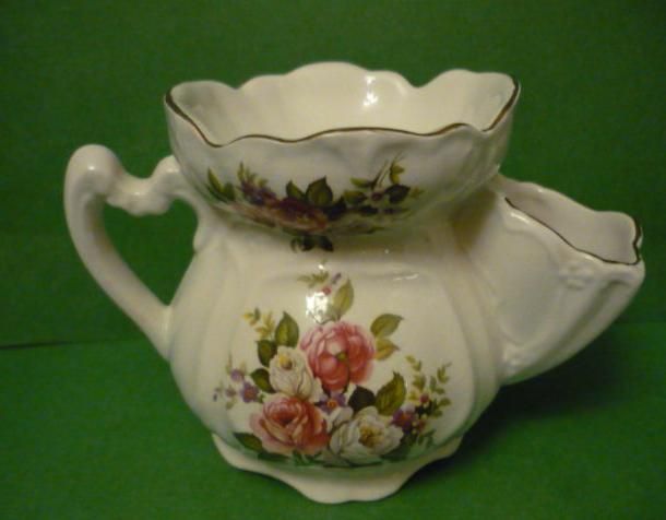 Vintage James Kent Old Foley Bone China Harmony Rose Shaving Mug 