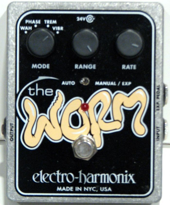    Harmonix The Worm Analog Wah/Phaser/Vibrato/Tremolo EHX True Bypass