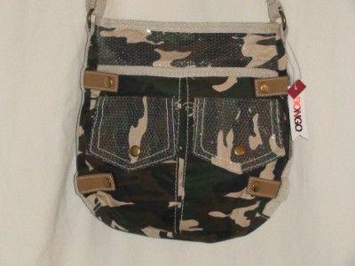 GIRLS YOUNG LADIES BONGO CAMO PURSE BAG NWT NEW  