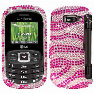   Diamond Hard Case Cover for LG Octane VN530 Verizon Accessory  