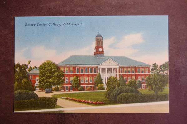 Emory Junior College, Valdosta, GA. Vintage Postcard  