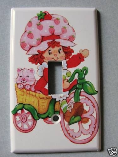 STRAWBERRY SHORTCAKE Single light switch plate cover  