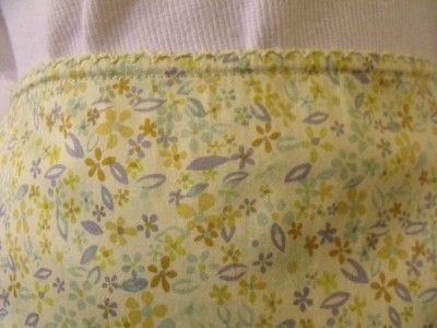 Ann Taylor Loft Womens Skirt Stretchy SIZE 4 Lime Green Print 