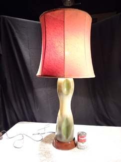 This lamp is untagged/unsigned. We have seen other very similar 