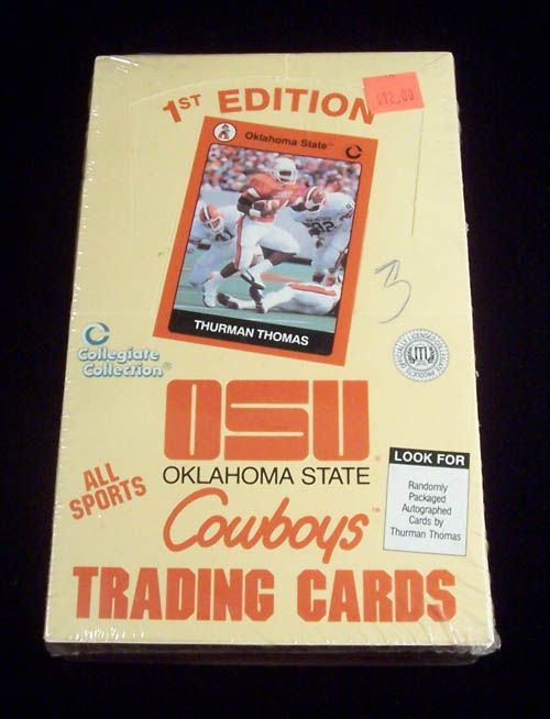 1990 COLLEGIATE COLLECTION OKLAHOMA STATE BOX  