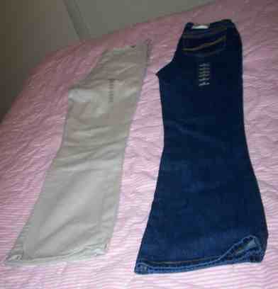 PR GIRLS ARIZONA JEANS Sz 14 Blue NWT * Flare Leg  