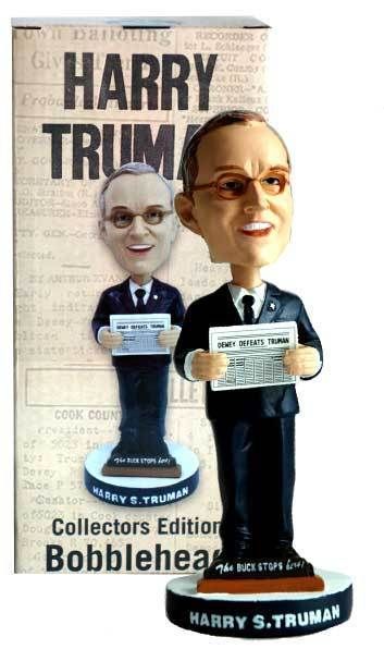 Dewey Defeats Truman Limited Edition Bobblehead   New  