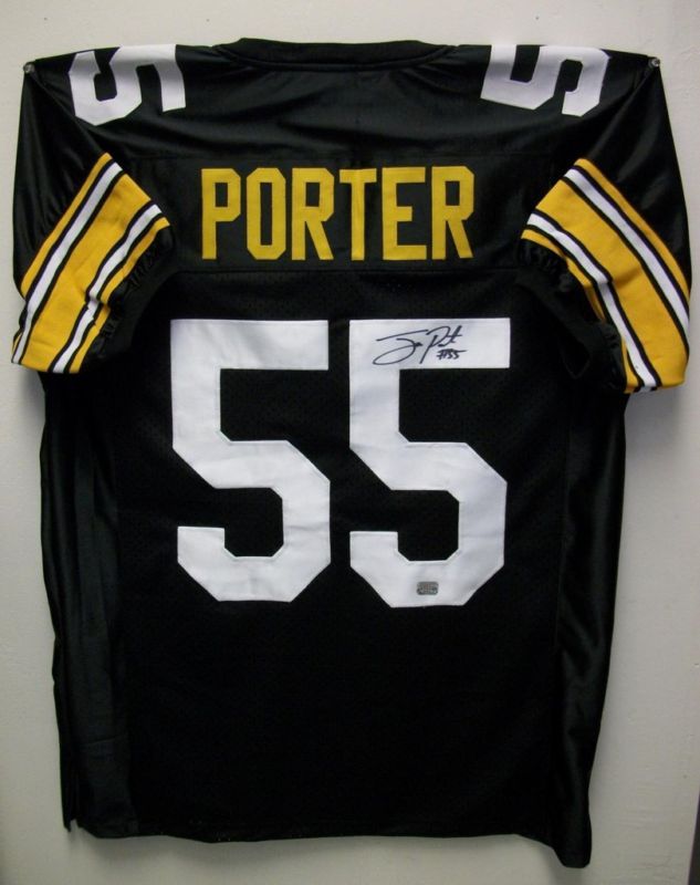 Joey Porter Autographed Pittsburgh Steelers Jersey  