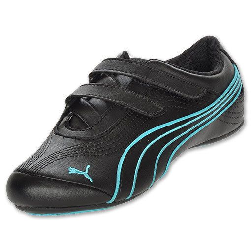 NEW WOMEN PUMA SOLEIL V BLACK BLUE ATOLL TURQUOISE ORIGINAL SO AWESOME 