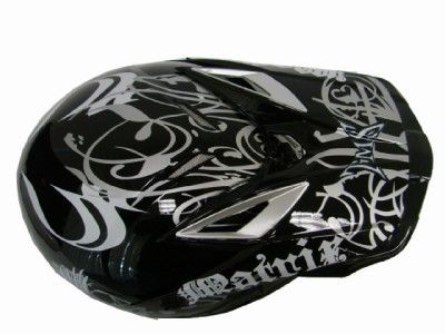 ROYAL BLACK SUN VISOR MOTOCROSS ATV UTV RACING HELMET~M  