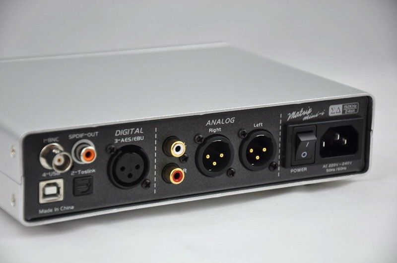 Matrix mini  24Bit 192KHz Balanced DAC + Remote Control  