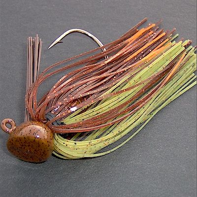 oz Flat Football Jig ~ Warmouth Sunfish  