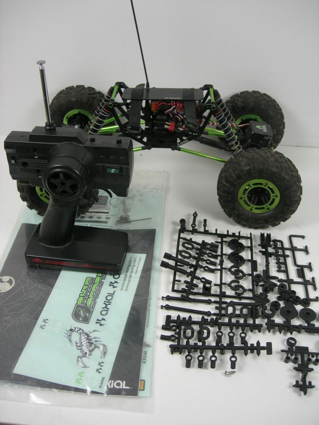Axial AX10 Scorpion 1/10 Competition Rock Crawler with ESC, Motor and 