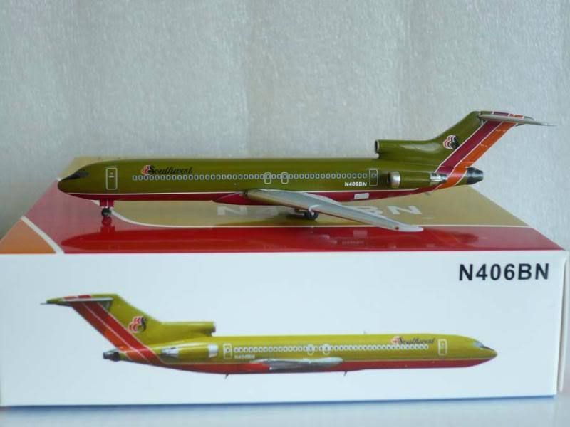 AeroClassics Southwest B727 200 old Color 1400 Scale Very RARE L@@K 