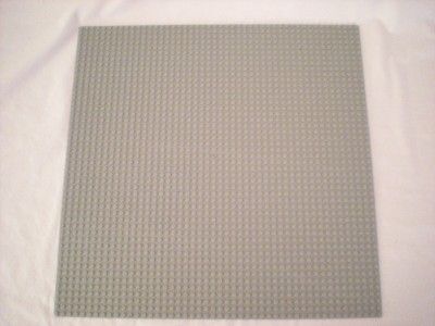 LEGO BASEPLATE LIGHT GRAY 48 X 48 EXCELLENT CONDITION  