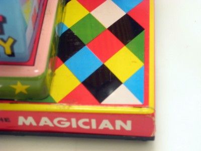 1950s~Super Rare~Linemar MICKEY the MAGICIAN with BOX WORKING~Tin 