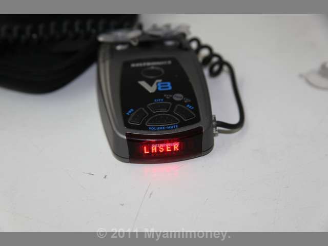 Beltronics V8 Radar and Laser Detector in case  