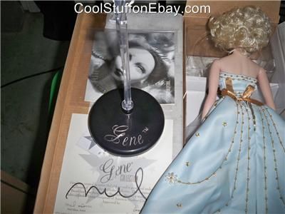 AUTOGRAPHD GENE DOLL BREATHLESS ASHTON DRAKE COLLECTION  