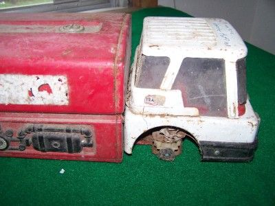 Texaco Brown & Bigelow Fuel Truck Gas Tanker Toy car  