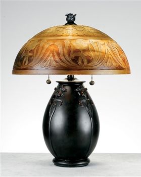 Quoizel Glenhaven Table Lamp Teco Rossa  