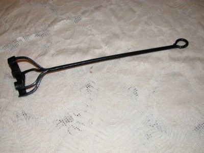   ANTIQUE WILD WEST BRANDING IRON / BLACKSMITH HAND FORGED / LETTERS FC