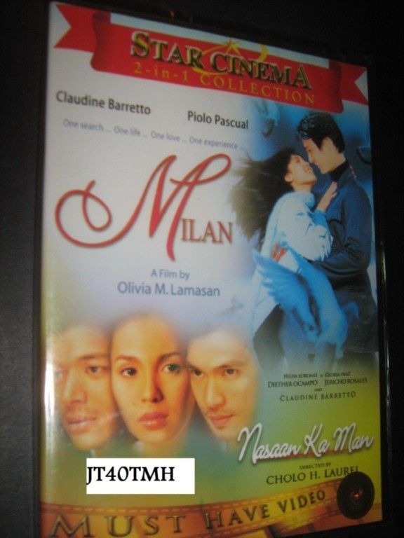 MILAN CLAUDINE BARETTO PIOLO 2 IN 1 dvd MOVIE TAGALOG  