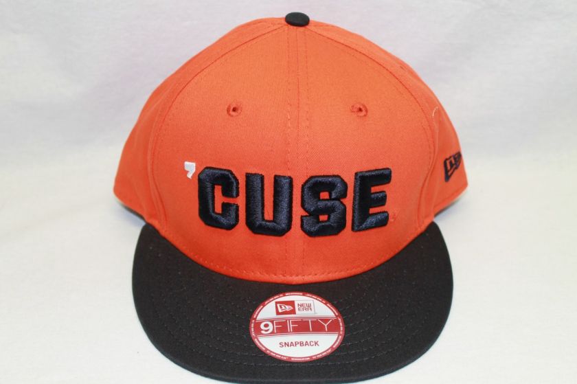 SYRACUSE ORANGE NEW ERA NCAA SNAPBACK HAT CAP REVERSE  