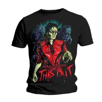 MICHAEL JACKSON ZOMBIE ADULT TEE SHIRT  