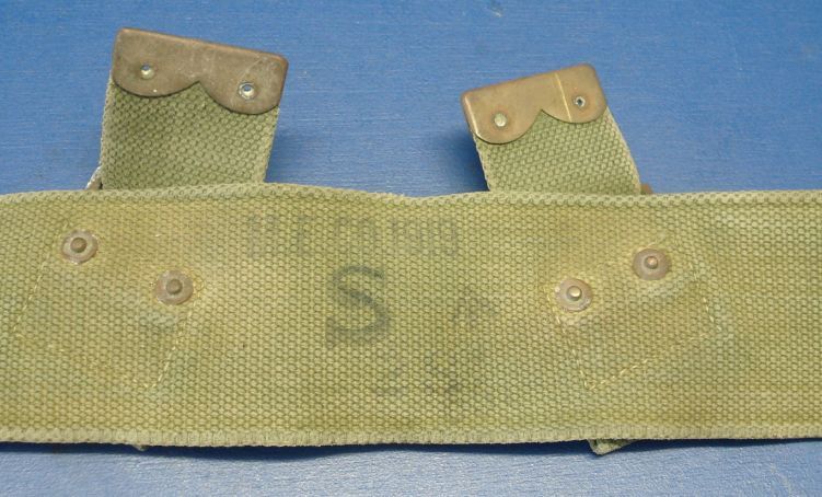 British WW1 P1908 3 Web Equipment Belt  