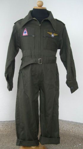 Children Boys Clothes Army Pilot Flightsuit M L XL  