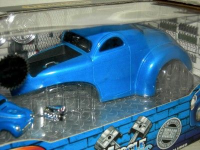 41 WILLYS COUPE DK,BLUE BUILD IT KIT EX. RARE MIB.  