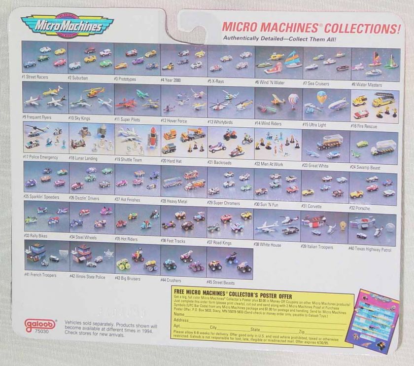 LOT 2 LUNAR LANDING COLLECTION #18 & #35 MICRO MACHINES  