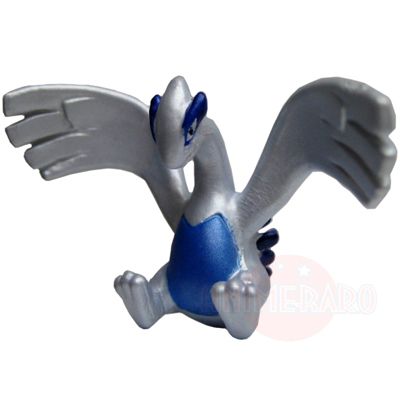   Keshipoke DP Vol 9 LUGIA Mini Figure + Pokeball Eraser Toy Ensky Japan