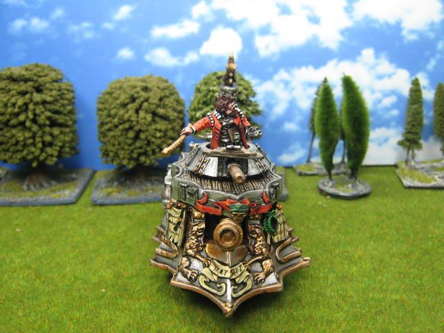 Warhammer DPS painted Empire Steam Tank EM029  