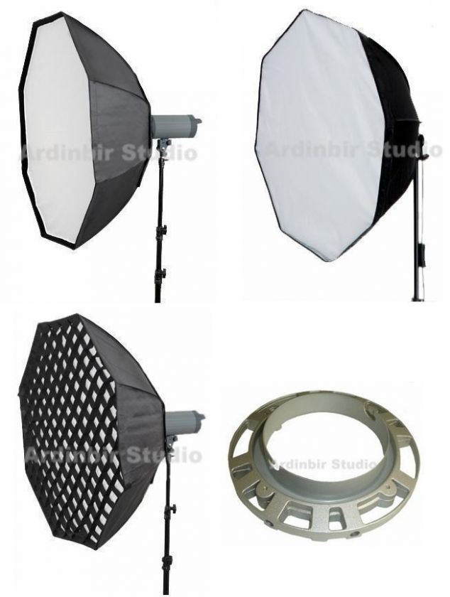 150cm 59 Octagon Softbox Octobox & Grid for Elinchrom  