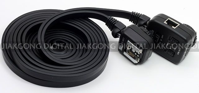 4M PIXEL RF 801 E TTL FLASH Off Camera Cord for CANON  