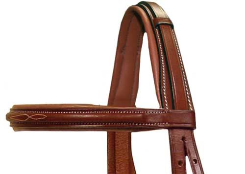 Paris Tack Square Raised Crown Padded English Bridle $224.95 Retail 