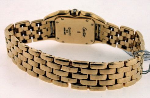 Cartier Panther, RARE 18k and Diamond Ladies Watch.  