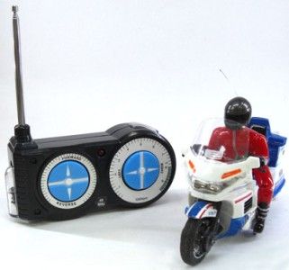   RC Radio Remote Control Motorcycle Motor bike the Police 9121 wht 2012