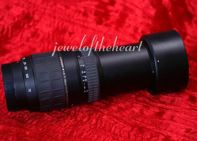 Quantaray 70 300mm Lens Sony A230 A300 A330 A350 A390 A500 A550 A580 