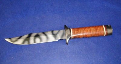 Rare SOG Tiger Stripe Seki Japan Sheath Knife Vietnam 5th Special 