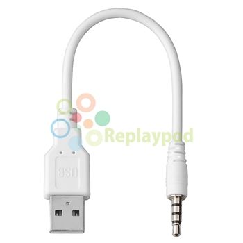 For IPOD SHUFFLE 2ND GEN USB CABLE SYNC+CHARGER CORD  