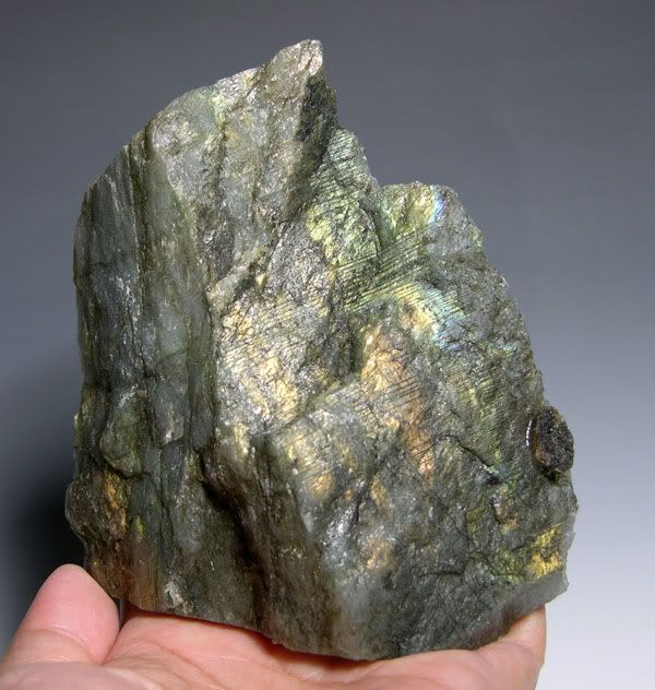 Stunning Chatoyant Flash Labradorite Rough Polished Gemstone 