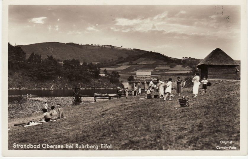 GERMANY STRANDBAD OBERSEE RPPC postcard  