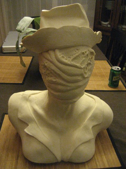 Bust SILENT HILL NURSE Resin Model Kit Movie Prop  