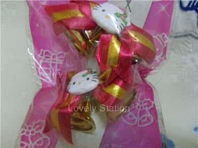 Hello Kitty Christmas Ornament x 3 pcs + 3D Sticker (B)  