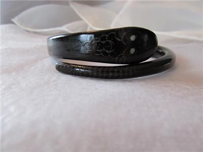 Vintage~Antique 1800s Victorian Snake Bracelet  